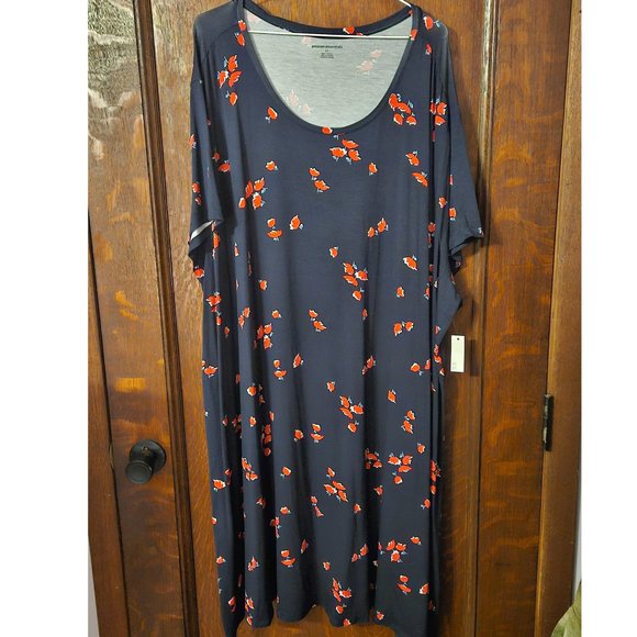 Amazon Essential Plus Size Floral Dress - Picture 2 of 2